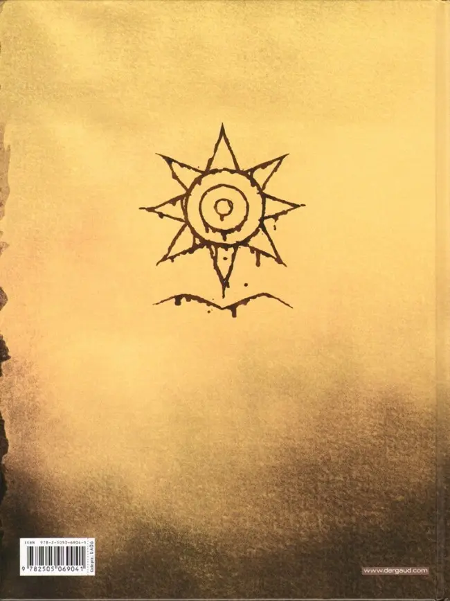Verso de l'album L'Étoile du désert Tome 4