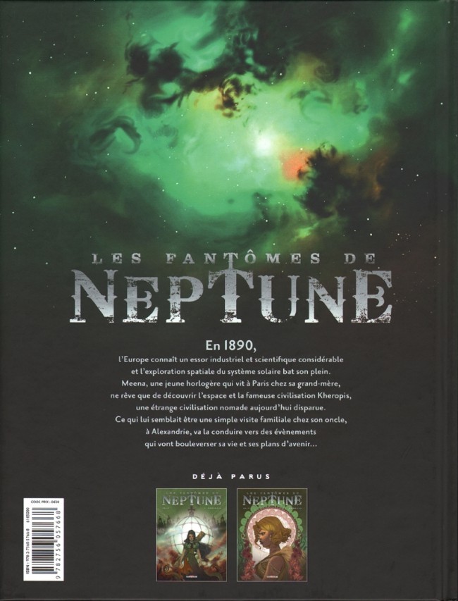 Verso de l'album Les Fantômes de Neptune Tome 2 Rorqual