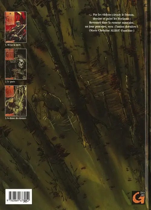 Verso de l'album Gorn Tome 3 La danse des Damnés