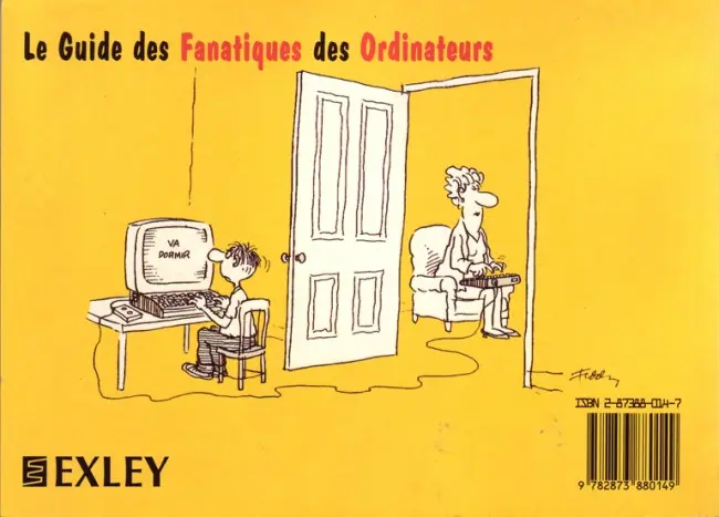 Verso de l'album Le Guide des Fanatiques Tome 2 Le Guide des Fanatiques des Ordinateurs