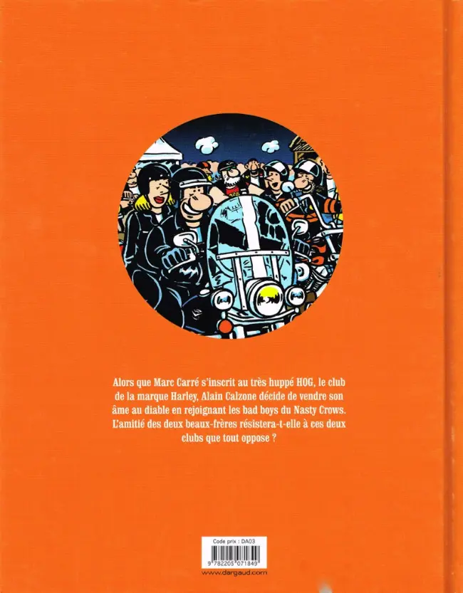 Verso de l'album Je veux une Harley Tome 2 Bienvenue au club !