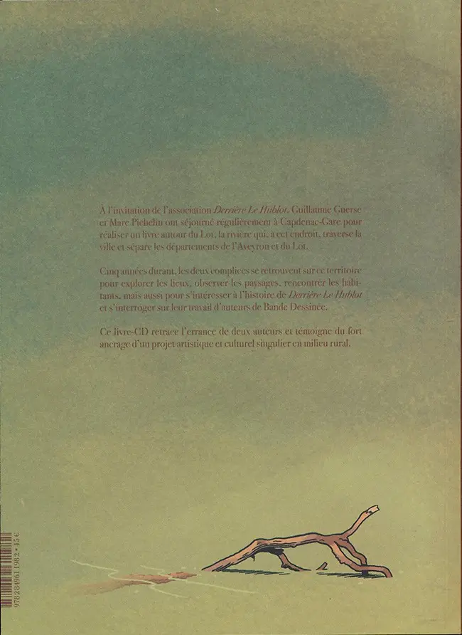 Verso de l'album Lost on the Lot
