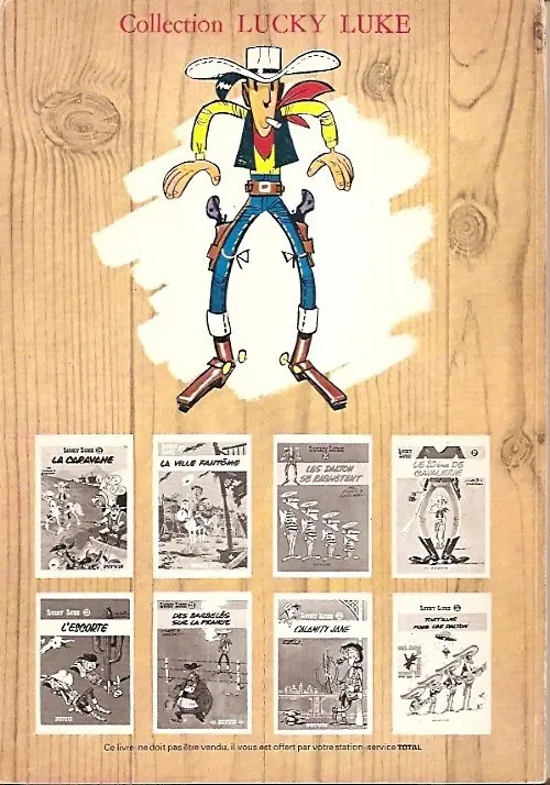 Verso de l'album Lucky Luke Tome 24 La caravane
