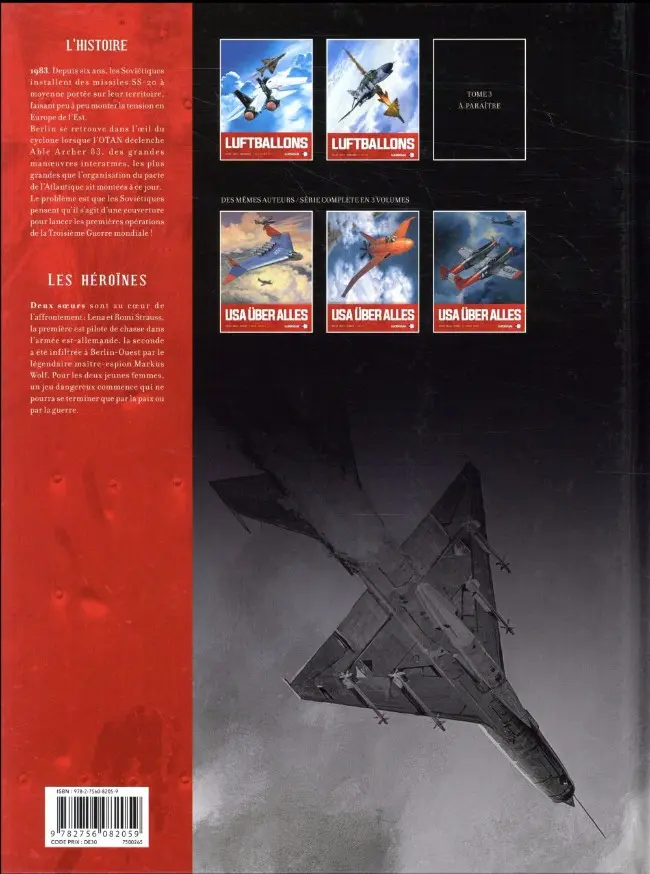 Verso de l'album Luftballons Tome 2 Defcon