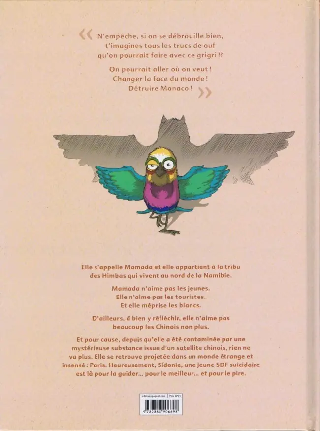 Verso de l'album Mamada Tome 2 Tonitruante résidente