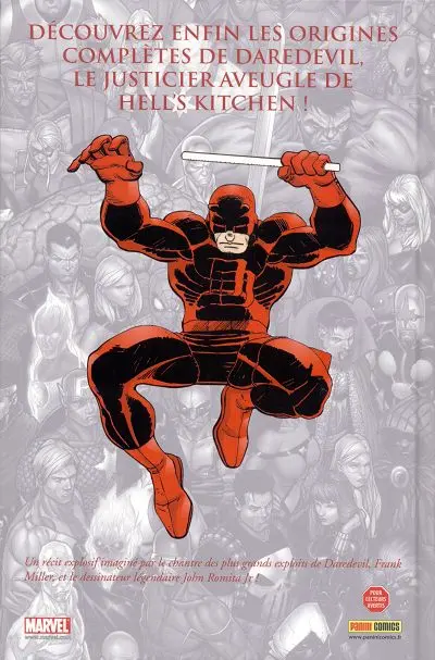 Verso de l'album Marvel - Les Incontournables Tome 7 Daredevil