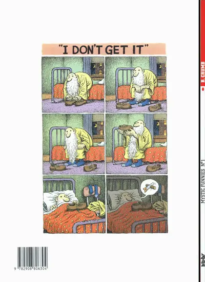 Verso de l'album Mystic funnies Tome 1