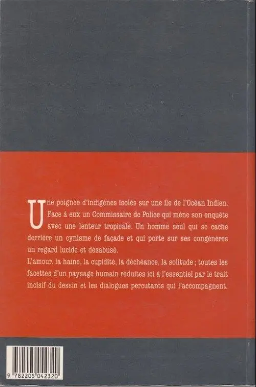 Verso de l'album Le Pet du Diable