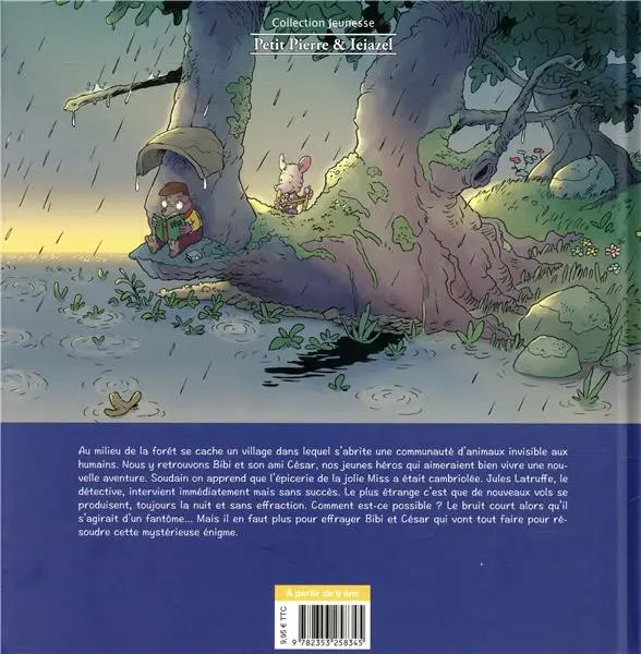 Verso de l'album Le Petit Bois Tome 2 Les visiteurs de la nuit