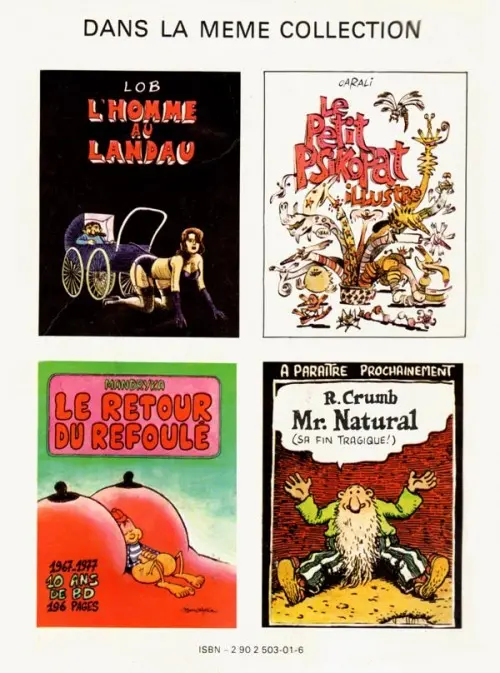 Verso de l'album Le petit Psikopat illustré