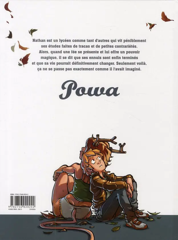 Verso de l'album Powa Tome 1 Chêne