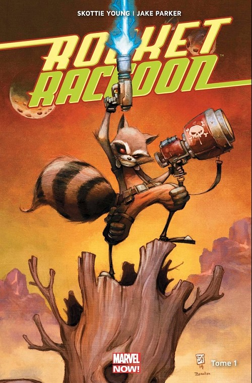 Couverture de l'album Rocket Raccoon Tome 1 Il était un Groot...