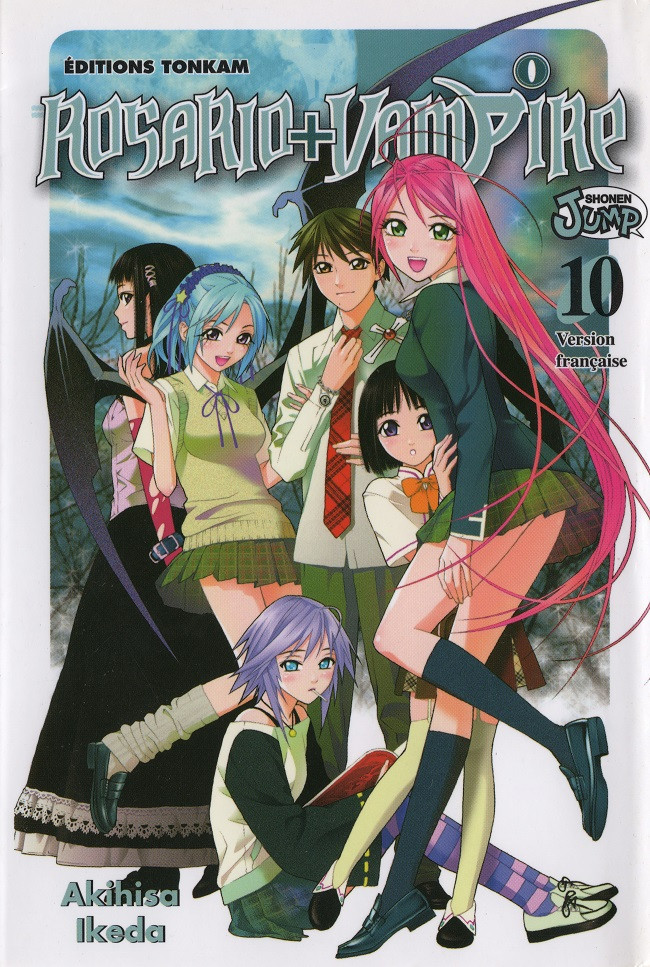 Couverture de l'album Rosario + Vampire Tome 10 Une ombre du passé