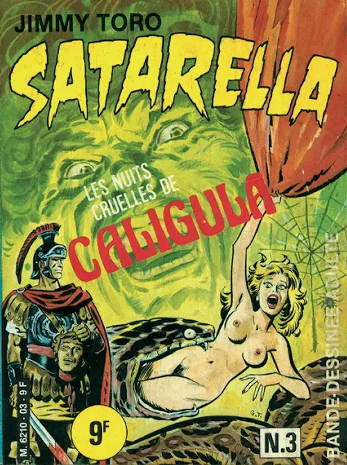 Couverture de l'album Satarella Tome 3 Les nuits cruelles de Caligula