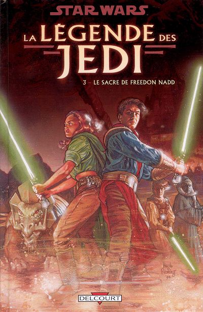 Couverture de l'album Star Wars - La légende des Jedi Tome 3 Le sacre de Freedon Nadd