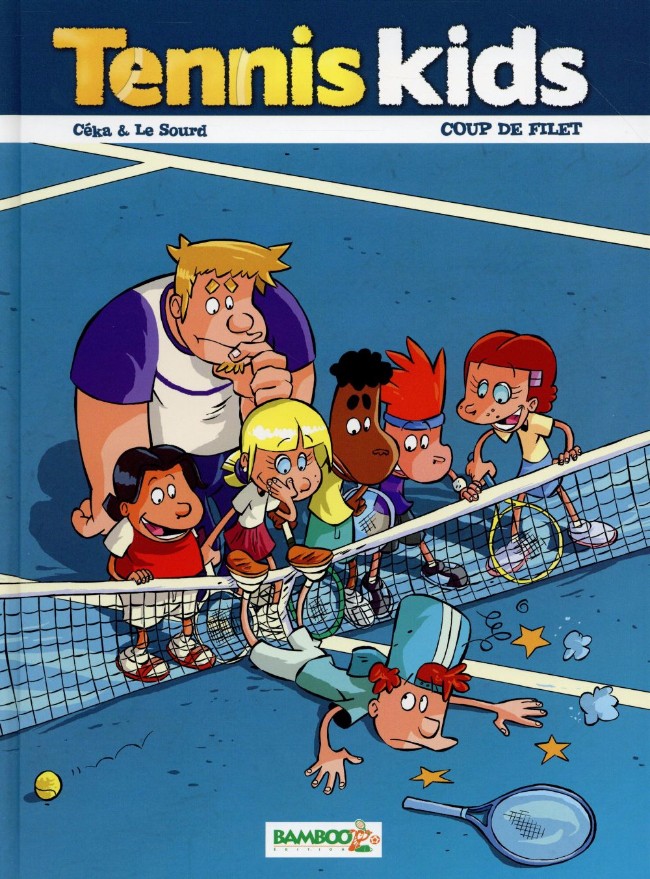 Couverture de l'album Tennis Kids Tome 2 Coup de filet