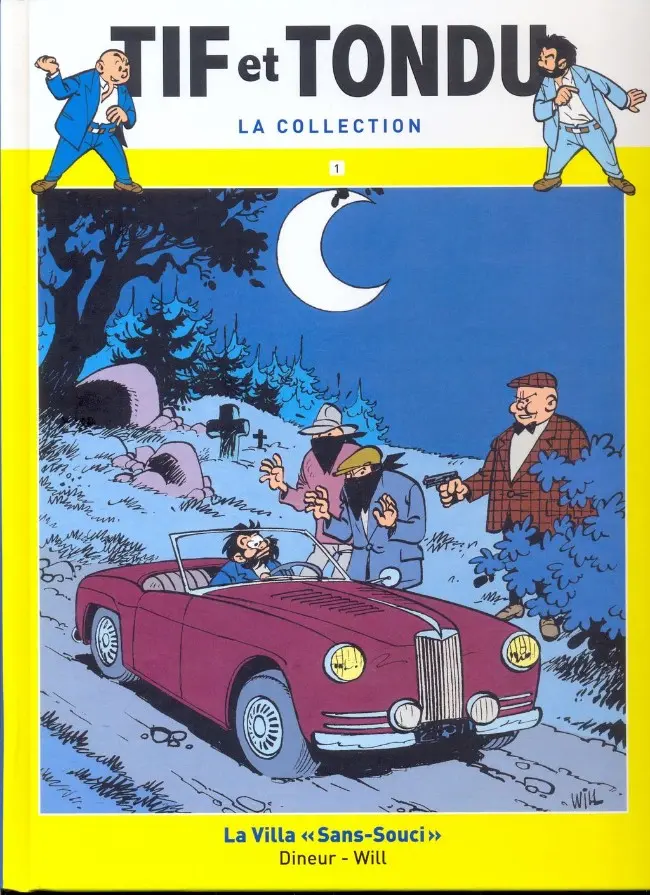 Couverture de l'album Tif et Tondu La collection Tome 1 La Villa Sans-Souci