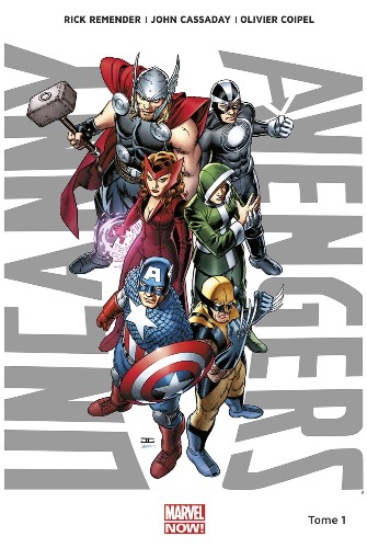 Couverture de l'album Uncanny Avengers Tome 1 Nouvelle union