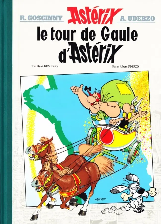 Couverture de l'album Astérix Tome 5 Le tour de Gaule d'Astérix