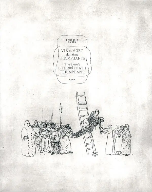 Couverture de l'album VIE et MORT du héros TRIOMPHANTE