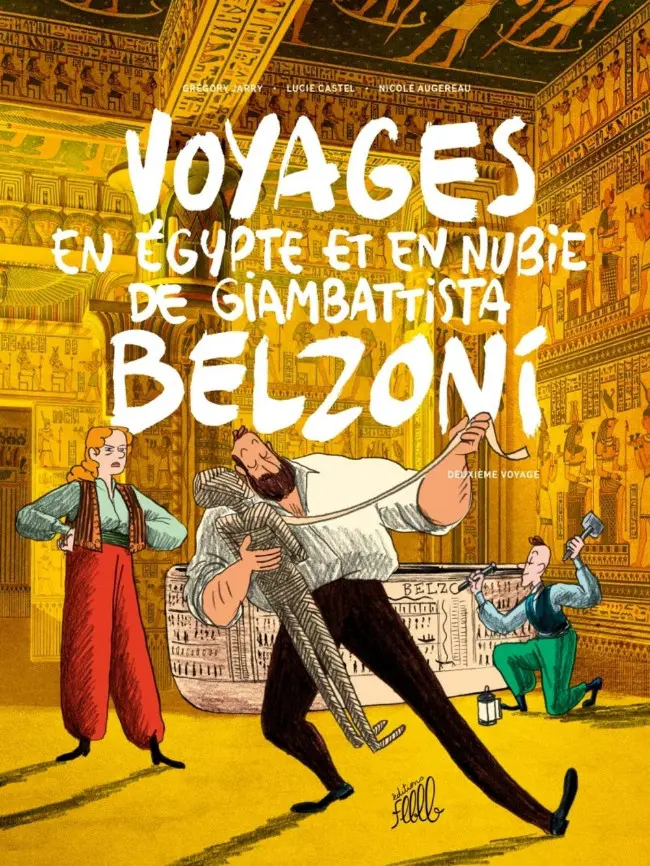 Couverture de l'album Voyages en Égypte et en Nubie de Giambattista Belzoni Deuxième voyage