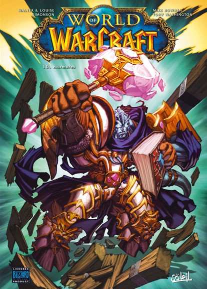 Couverture de l'album World of Warcraft Soleil Productions Tome 10 Murmures