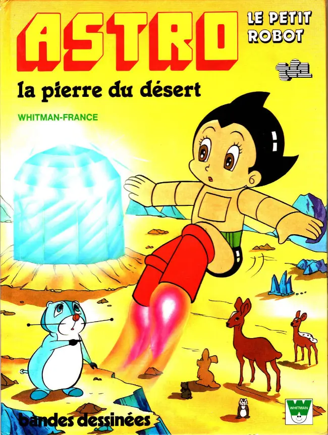 Couverture de l'album Astro le petit robot La pierre du désert