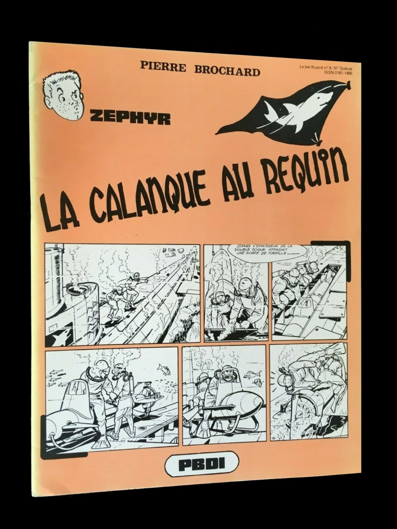 Couverture de l'album Zéphyr Tome 6 La Calanque au requin