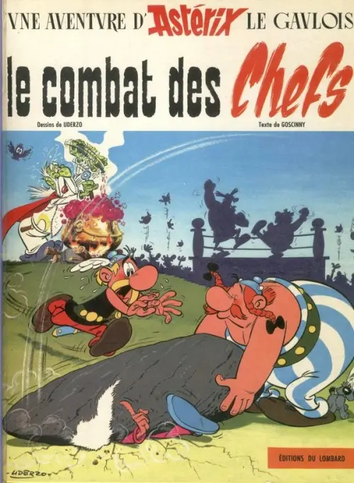 Couverture de l'album Astérix Tome 7 Le combat des chefs