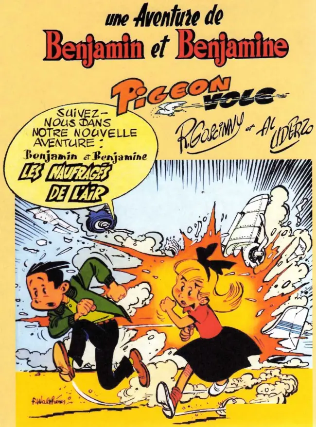 Couverture de l'album Benjamin et Benjamine Tome 1 Les naufragés de l'air