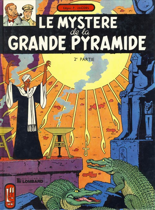 Couverture de l'album Blake et Mortimer Tome 4 Le Mystère de la Grande Pyramide - 2e partie