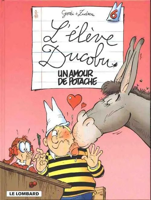 Couverture de l'album L'Élève Ducobu Tome 6 Un amour de potache