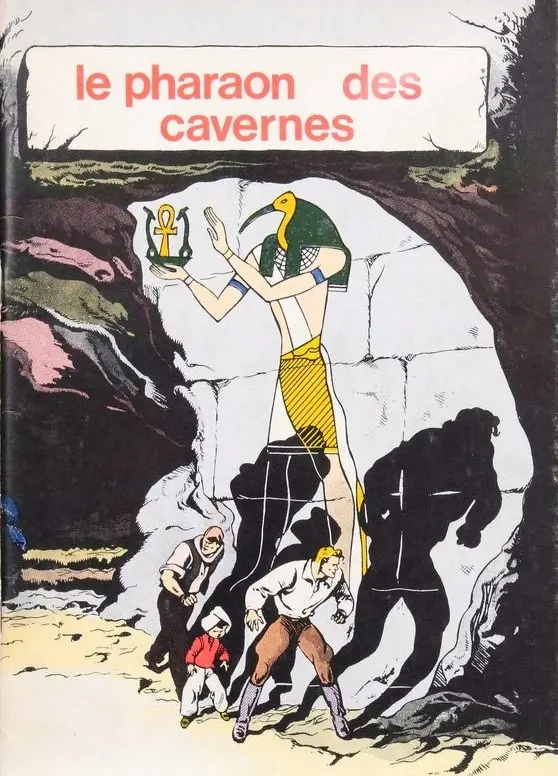 Couverture de l'album L'Épervier bleu Tome 2 Le pharaon des cavernes