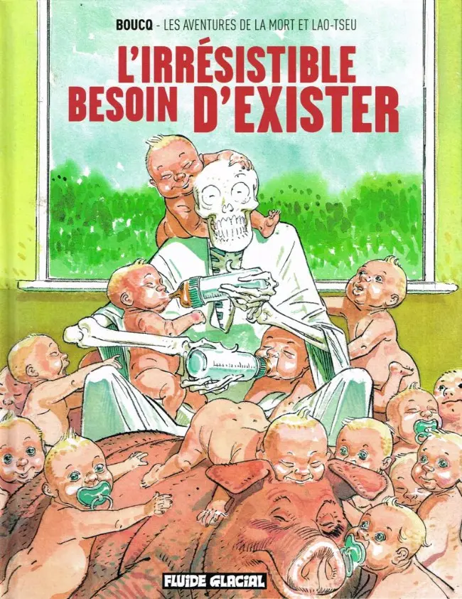 Couverture de l'album Les Aventures de la Mort et de Lao-Tseu Tome 4 L'irrésistible besoin d'exister