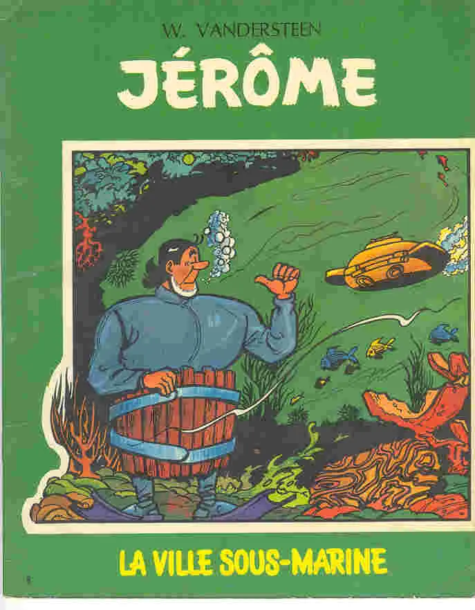 Couverture de l'album Jérôme Tome 8 La ville sous-marine