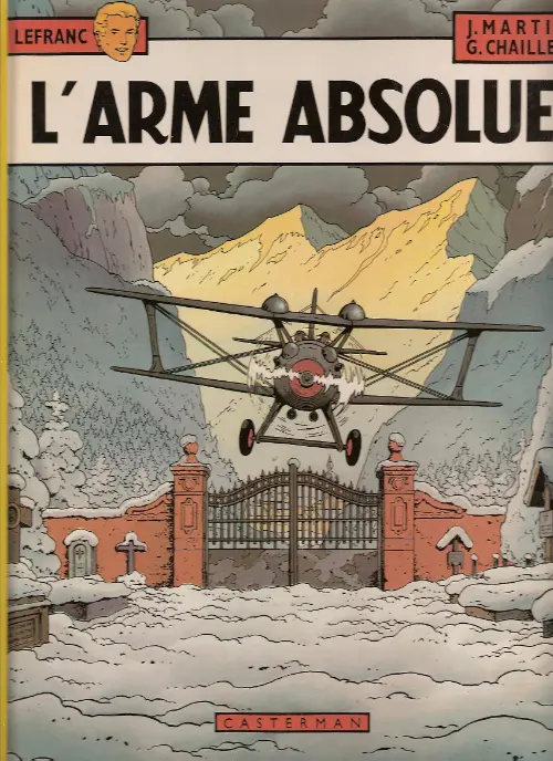 Couverture de l'album Lefranc Tome 8 L'arme absolue