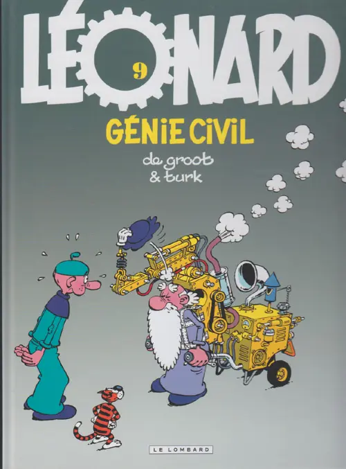 Couverture de l'album Léonard Tome 9 Génie Civil