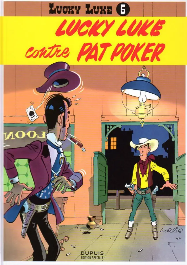 Couverture de l'album Lucky Luke Tome 5 Lucky Luke contre Pat Poker