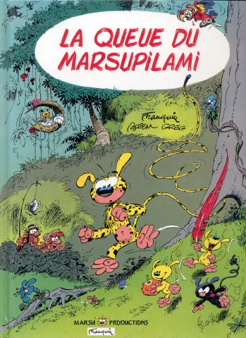 Couverture de l'album Marsupilami Tome 1 La queue du marsupilami