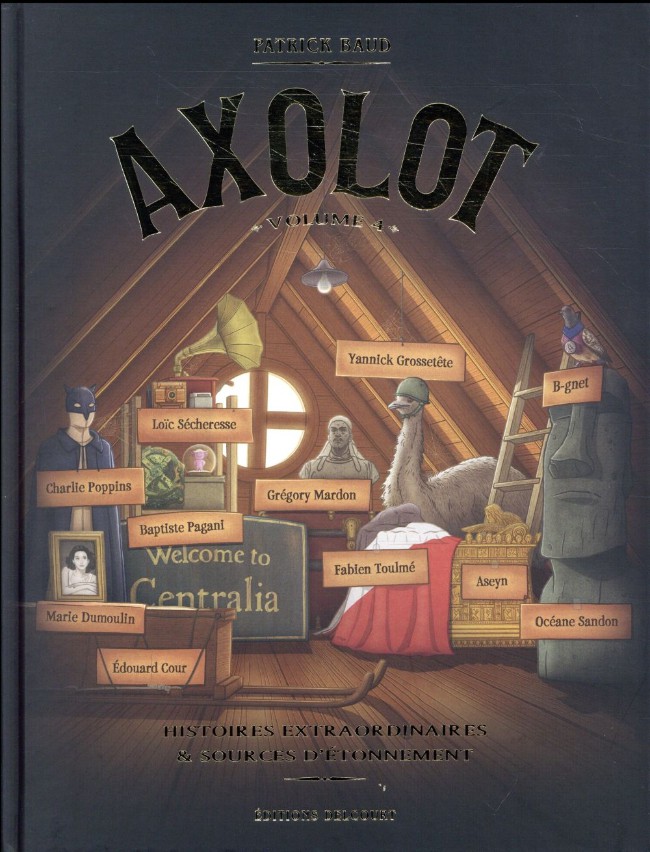 Couverture de l'album Axolot - Histoires extraordinaires & sources d'étonnement Volume 4