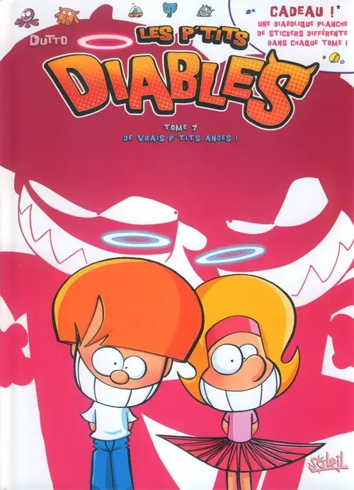 Couverture de l'album Les P'tits diables Tome 7 De vrais p'tits anges !