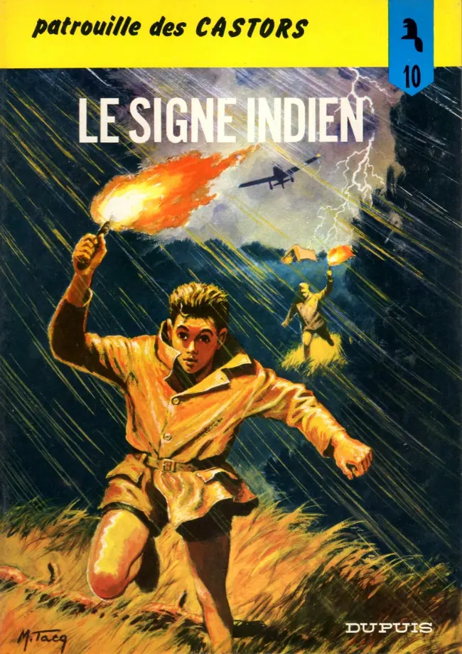 Couverture de l'album La Patrouille des Castors Tome 10 Le signe indien