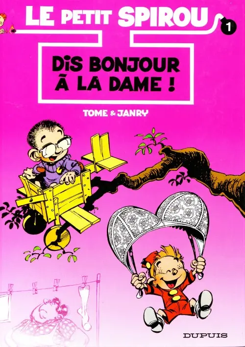 Couverture de l'album Le Petit Spirou Tome 1 Dis bonjour à la dame !