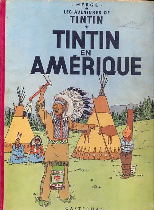 Couverture de l'album Tintin Tome 3 Tintin en Amérique