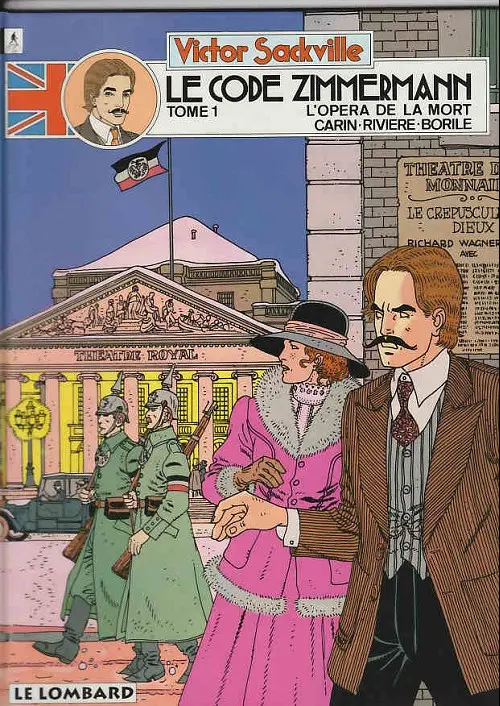 Couverture de l'album Victor Sackville Tome 1 Le code Zimmermann - L'opéra de la mort