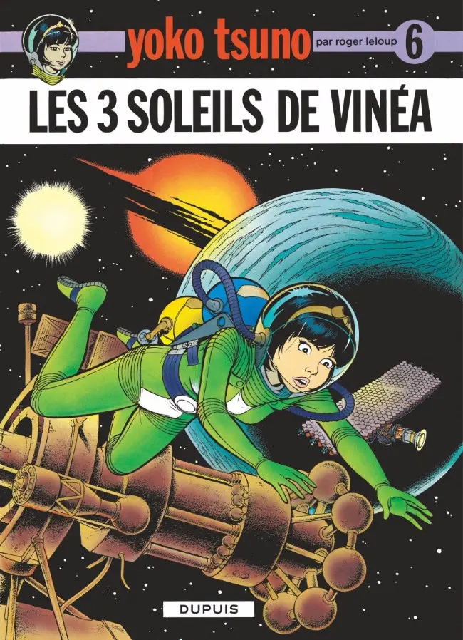 Couverture de l'album Yoko Tsuno Tome 6 Les 3 soleils de Vinéa