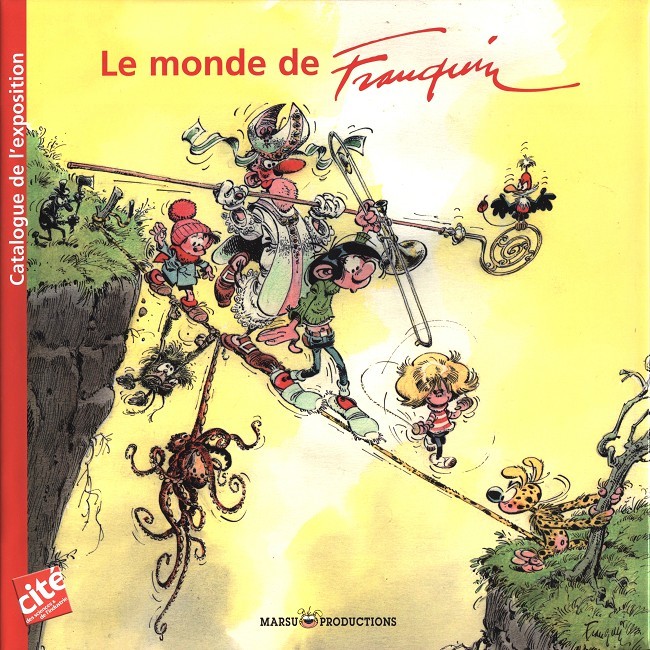 Couverture de l'album Le monde de Franquin Catalogue de l'exposition