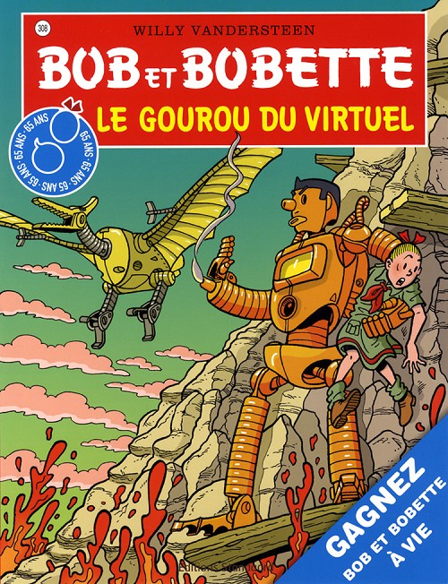Couverture de l'album Bob et Bobette Tome 308 Le gourou du virtuel