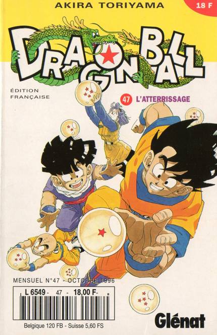 Couverture de l'album Dragon Ball Tome 47 L'atterrissage