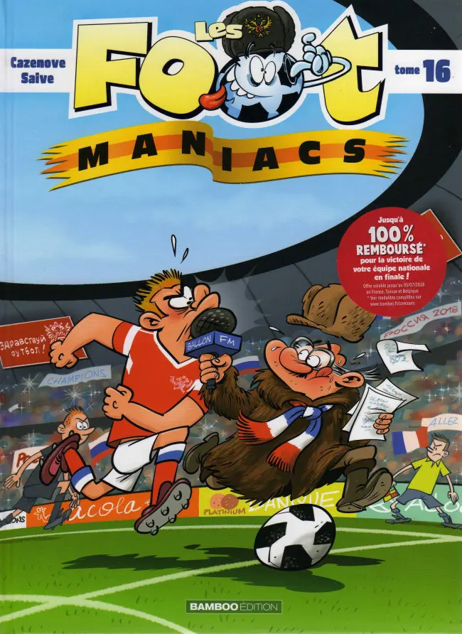 Couverture de l'album Les Foot-maniacs Tome 16